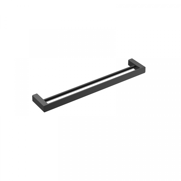 Bekken Psara Double Towel Rail 600mm Black