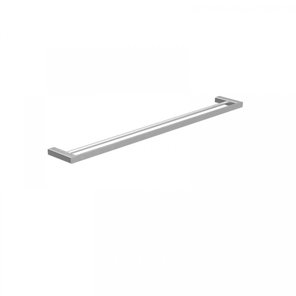 Bekken Psara Double Towel Rail 600mm Brushed Nickel