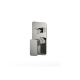 Bekken Psara Shower Diverter Mixer Brushed Nickel