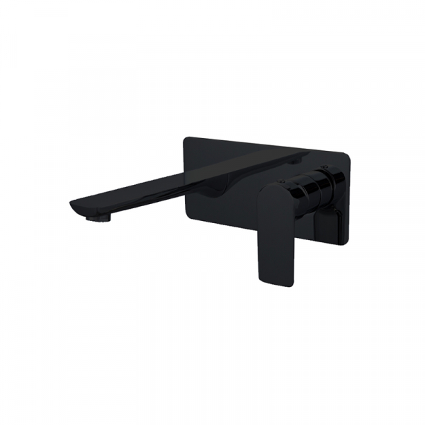 Bekken Symi Bath Mixer With Spout Black