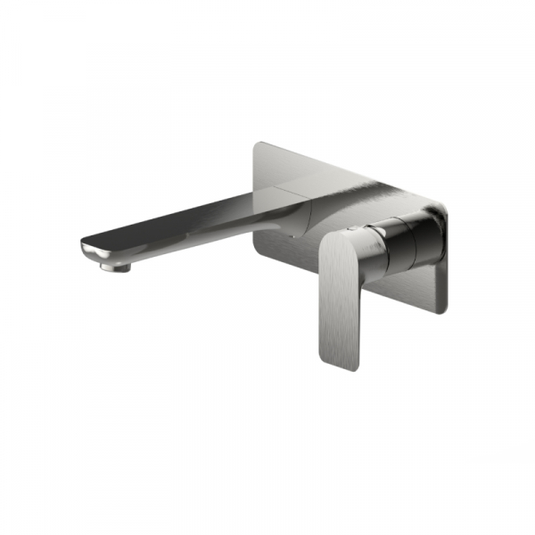 Bekken Symi Bath Spout Brushed Nickel