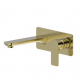 Bekken Symi Bath Mixer With Spout Brushed Gold