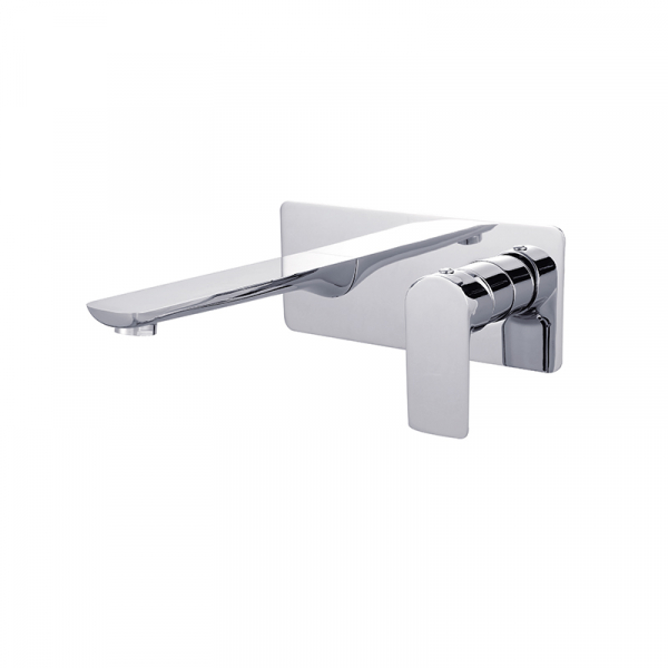 Bekken Symi Bath Mixer With Spout Chrome