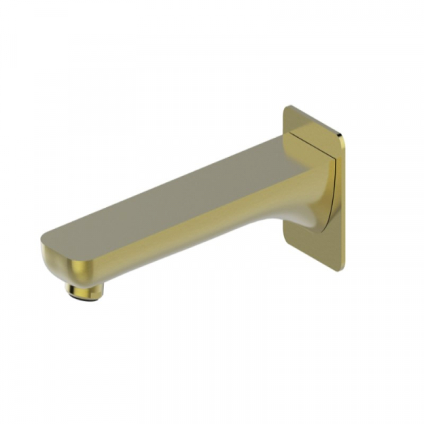 Bekken Symi Bath Spout Brushed Gold