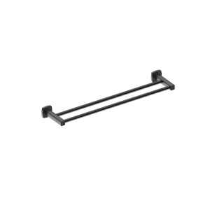 Bekken Symi Double Towel Rail 800mm Black