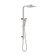 Bekken Symi Multifunction Combination Rail Shower Brushed Nickel