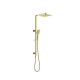 Bekken Symi Multifunction Comb Rail Shower Brushed Gold
