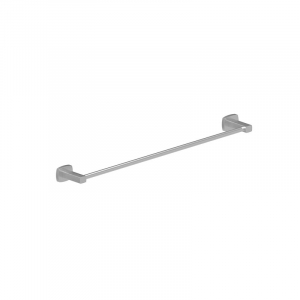 Bekken Symi Single Towel Rail 800mm Brushed Nickel