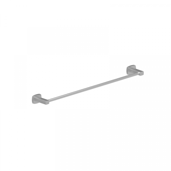 Bekken Symi Single Towel Rail 600mm Brushed Nickel